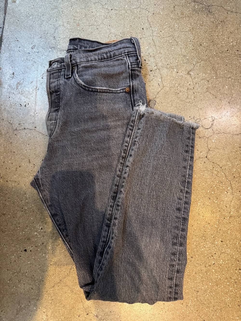 LEVI'S 501 Gray Jeans Women's Size W26 L28